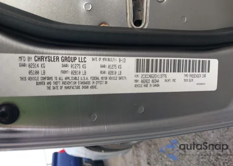 2014 Chrysler 300 300S from USA, damaged, VIN 2C3CCABG2EH119776